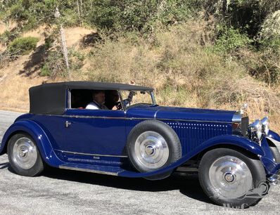Pebble Beach Cars on the Road