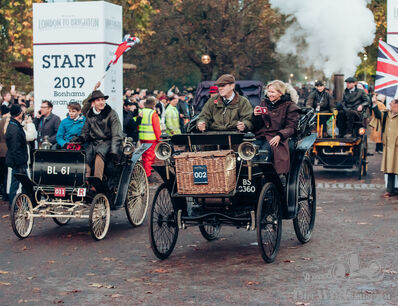 Veterans charm huge wayside crowds on historic route to Brighton