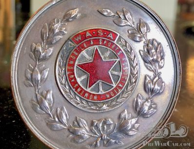 The mysterious Miss J Robertson and the Women's Automotive Sports Association badge