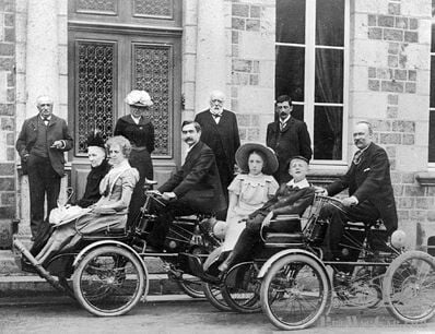 The British motor tricycle and quadricycle production