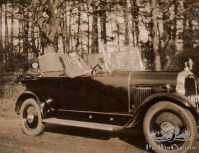 My Grandfather with a Friday Lady in the back