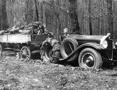 Now that’s a fancy tractor!