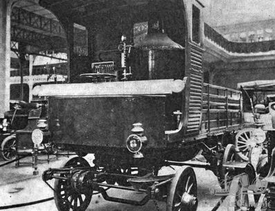 The French Gandon - probably the world's first all-wheel-drive Lorry