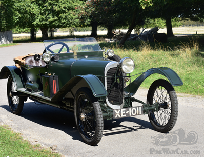 A GN cyclecar back on the road