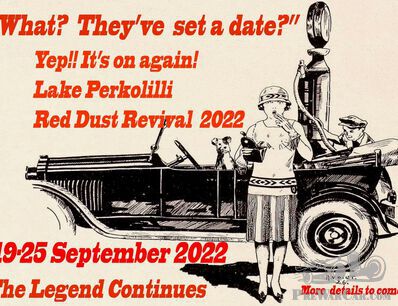 Lake Perkolilli Red Dust Revival: They've set a date!