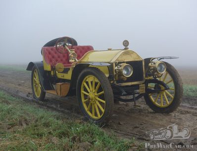My first classic car: a 1909 Jackson Runabout
