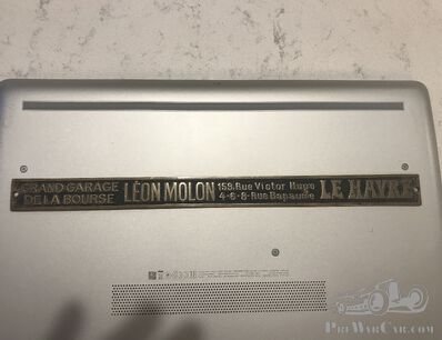 Leon Molon Plate question