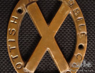 Early Scottish Automobile Club Badge