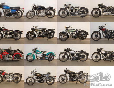 One of the motorcycles —  or the entire collection in one go?