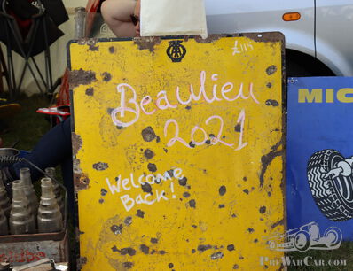 The International Autojumble was only a national one, but it was certainly a good show