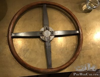 Bertfort’s steering wheel