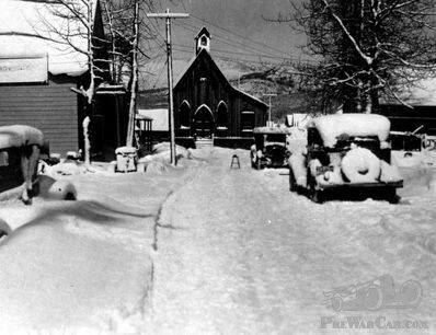 Walking (or driving?) in a winter wonderland