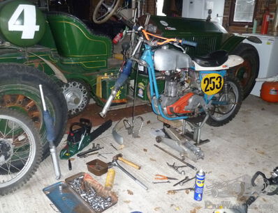 Happy New Year and todays resolution tidy the garage. 