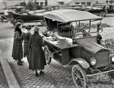 Le Food Truck modèle T-Ford de 1918