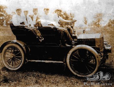 Identify brass era automobile
