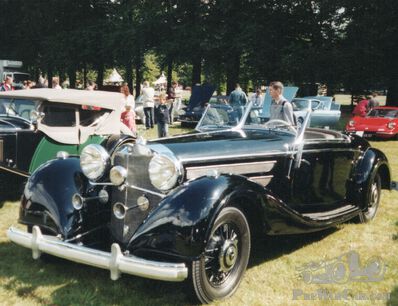 De in Nederland geleverde Mercedes-Benz 540 Spezial Roadster