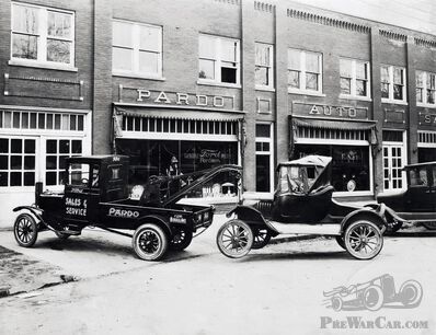 Pardo's aandeel in de Ford geschiedenis