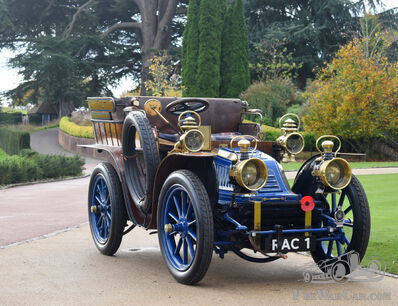 Autorijden in een Mors met de Royal Automobile Club