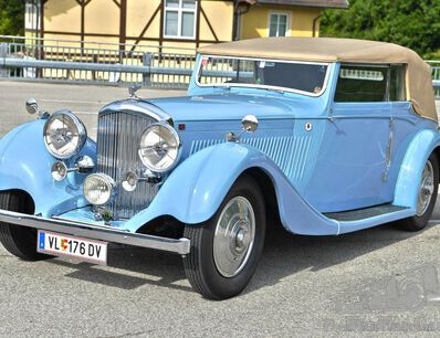 Op de markt: een unieke, concours-ster Bentley