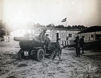 De Rumpler fabriek vóór de Tropfenwagen