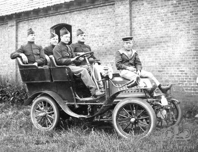 Military men and their mystery motor