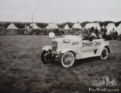Jowett japery with the Bangers Circus