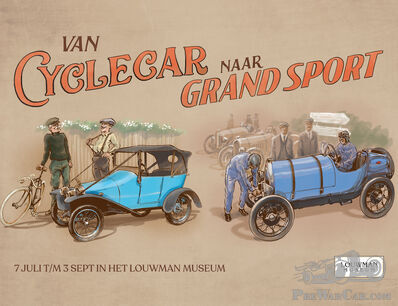 Exhibition 'From Cyclecar to Grand Sport' at the Louwman Museum