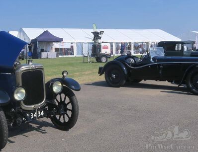 History in making at the historic MG – Triumph 100 Silverstone Circuit
