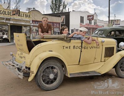 Hopped-up and hungry for action: cruising Florida in the Boogie Woogie Ford