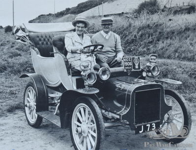 The comic value of an early Cadillac