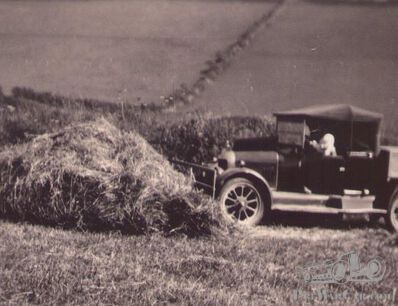 Gathering the harvest with a Bullnose Morris