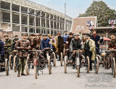 Team Jarrott at Montlhéry: tricycle racing returns to France after 120 years