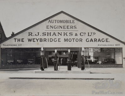 Weybridge's other attraction: the motley motors of R. J. Shanks
