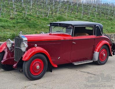 1932 Delage D8C faux cabriolet by Vanvooren