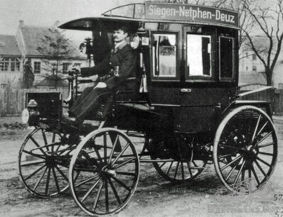 Benz and the autobus: a world first?