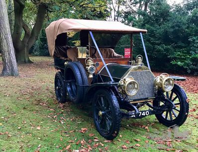 Historic Harmsworth Mercédès back on the London to Brighton Veteran Car Run