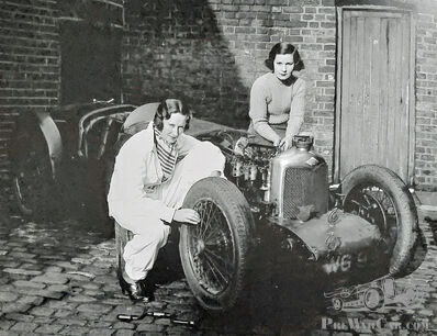 Joan e Kay, le Riley Belles di Brooklands