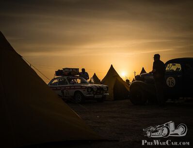 Die 9. Peking-Paris Motor Challenge erreicht die Wüste