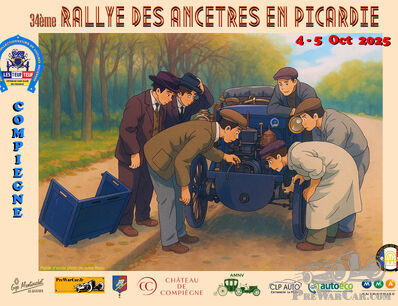 Registration open for the 34th Rallye des Ancêtres en Picardie