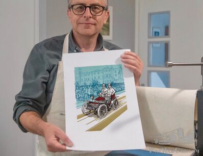 1,000 Mile Trial Survivor Honoured in Special Commemorative Artwork