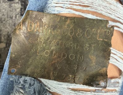 Chassis number plate found magnet fishing in Coventry – any information?
