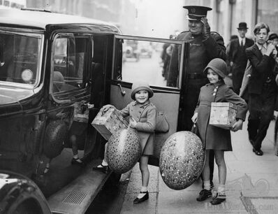 In de paassfeer, Londen 1936