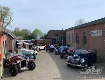 Onderdelendag DVSCC bij Garage Steutel in Almkerk op 18 april