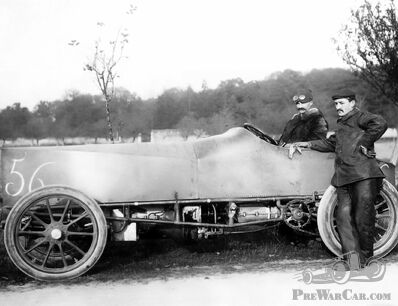 Gobron-Brillié again: Rigolly's 100 mph racer