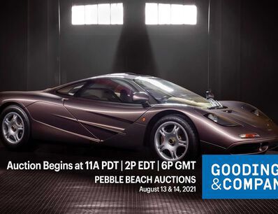 Gooding & Company Pebble Beach Auctions - live stream