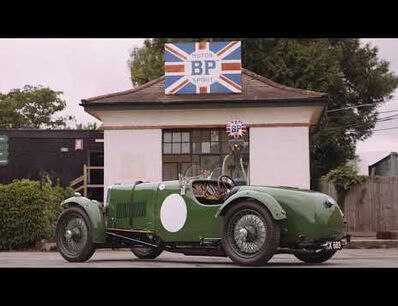 Aston Martin LM4 returns to Brooklands