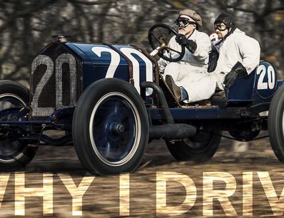 It all started with a trunk of old racing memorabilia