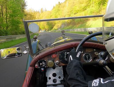 Hagen in action on the Nordschleife