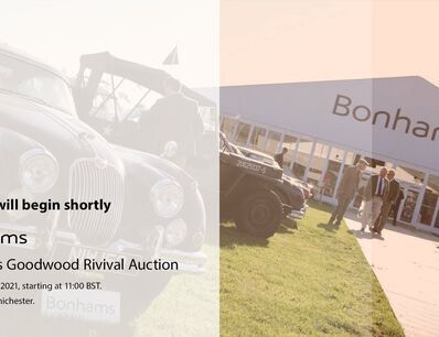 Bonhams Goodwood Revival Sale - live stream