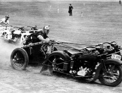 Chevaux d'acier en folie